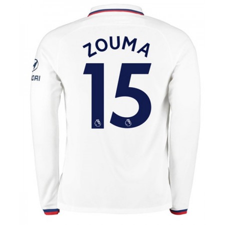 Billiga Fotbollströjor Chelsea ZOUMA 19 Borta tröja 2019/20 Långärmad